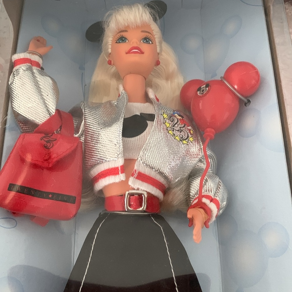 Vintage Special Edition Walt Disney World Barbie 25 th New - Picture 3 of 6